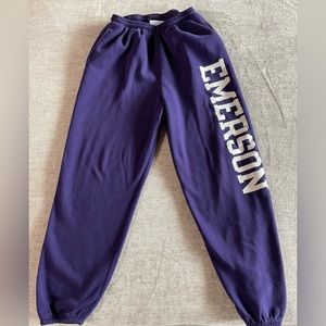 Emerson college sweats